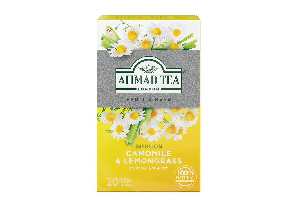Ahmad Tea Camomile & Lemongrass Infusion - 120 Tea Bags