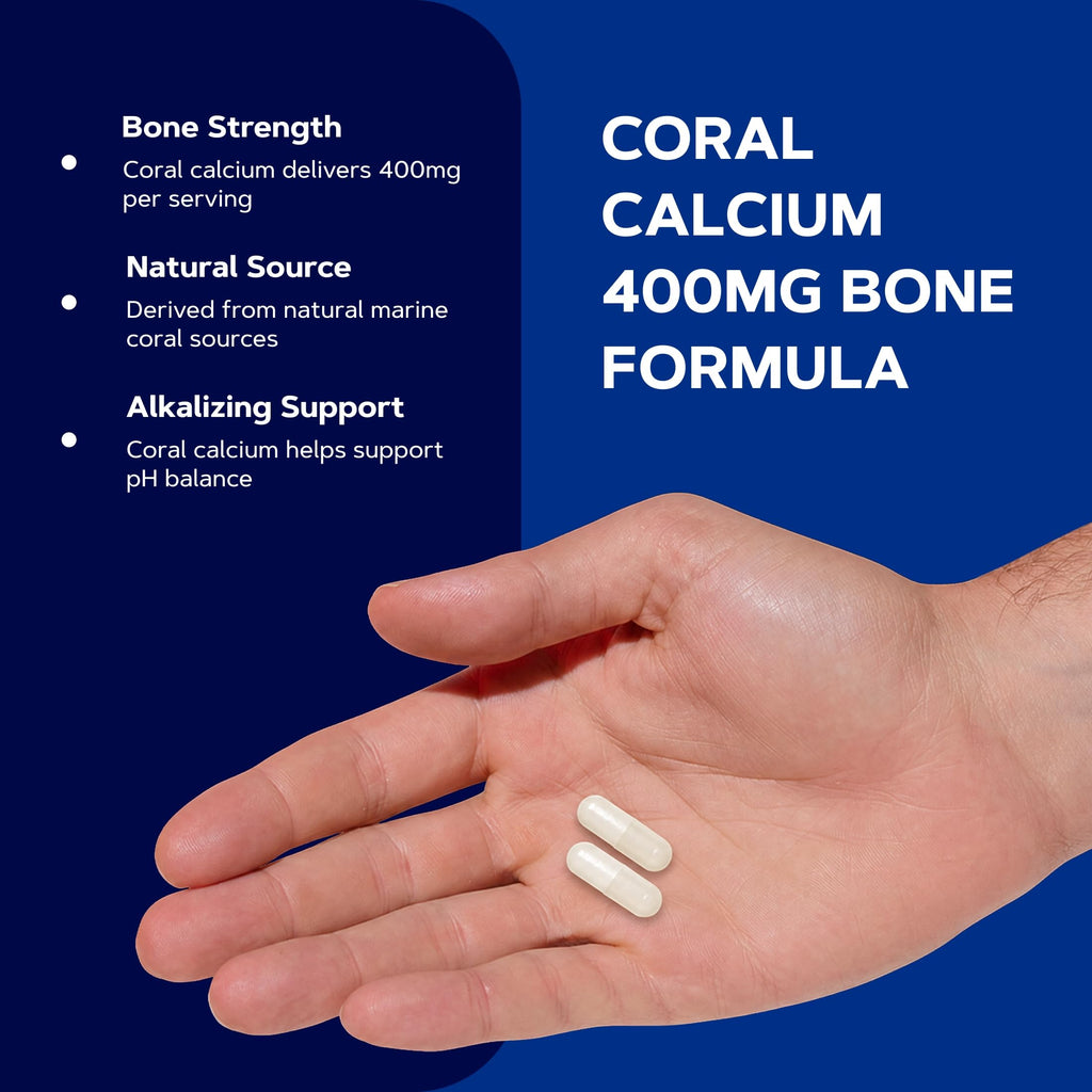 GNC Coral Calcium 400mg with Magnesium & Vitamin D3 - 90 Servings - image 4
