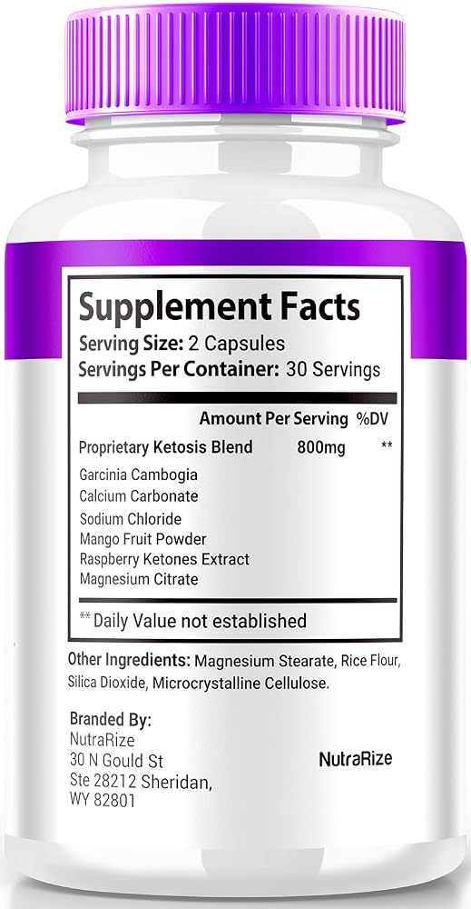 NutraRize Prestige Keto Capsules for Weight Loss - 300 Capsules - image 2