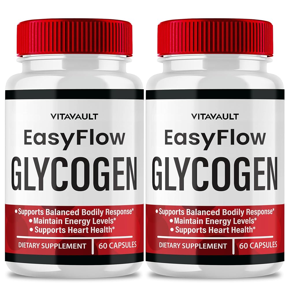 Vitavault Easy Flow Glycogen Support Capsules - 120 Count
