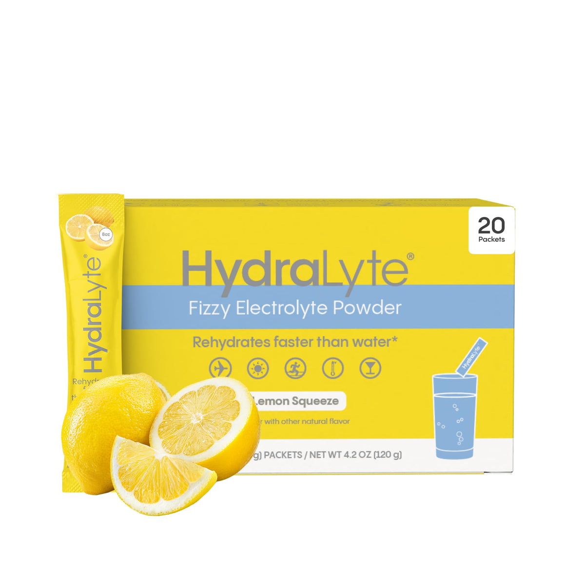 Hydralyte Low Sugar Rapid Rehydration - Lightly Sparkling Electrolyte