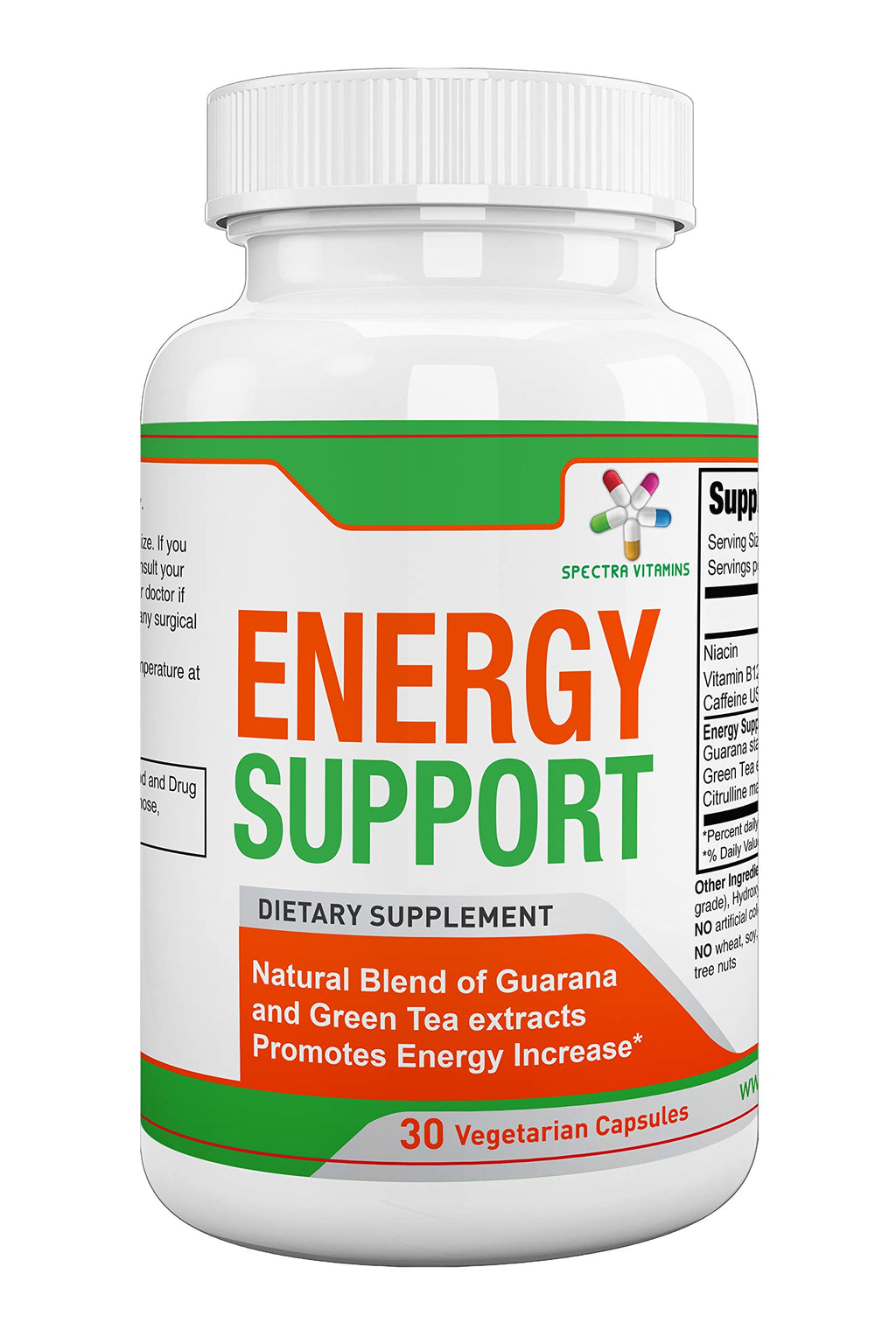 Spectra Vitamins Natural Energy Support - 30 Capsules