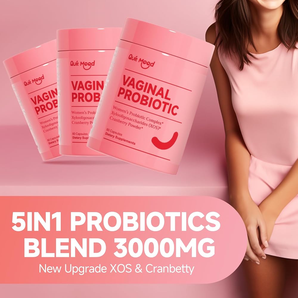 Quit mood Probiotics for Women Balance with Cranberry - 60 Capsules - image 2