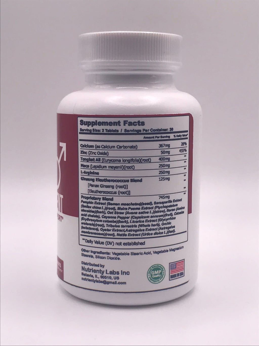 Zonata Endure Naturals Strength Support Male Enhancement - 60 Tablets - image 3