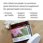 Kion Grass-Fed Bovine Colostrum Powder Gut & Immune Support - 3.39 oz - image 2
