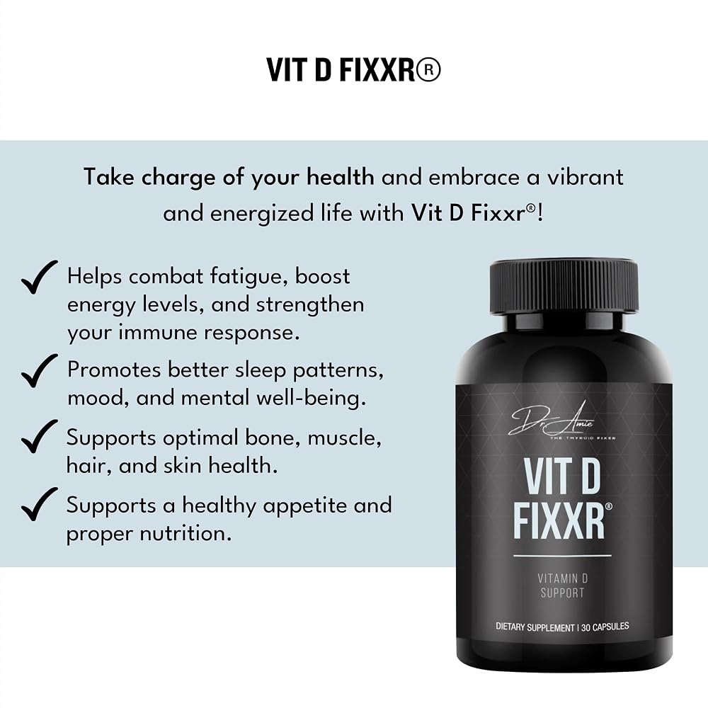 Fixxr Vitamin D with K1 and K2 - 30 Capsules - image 3