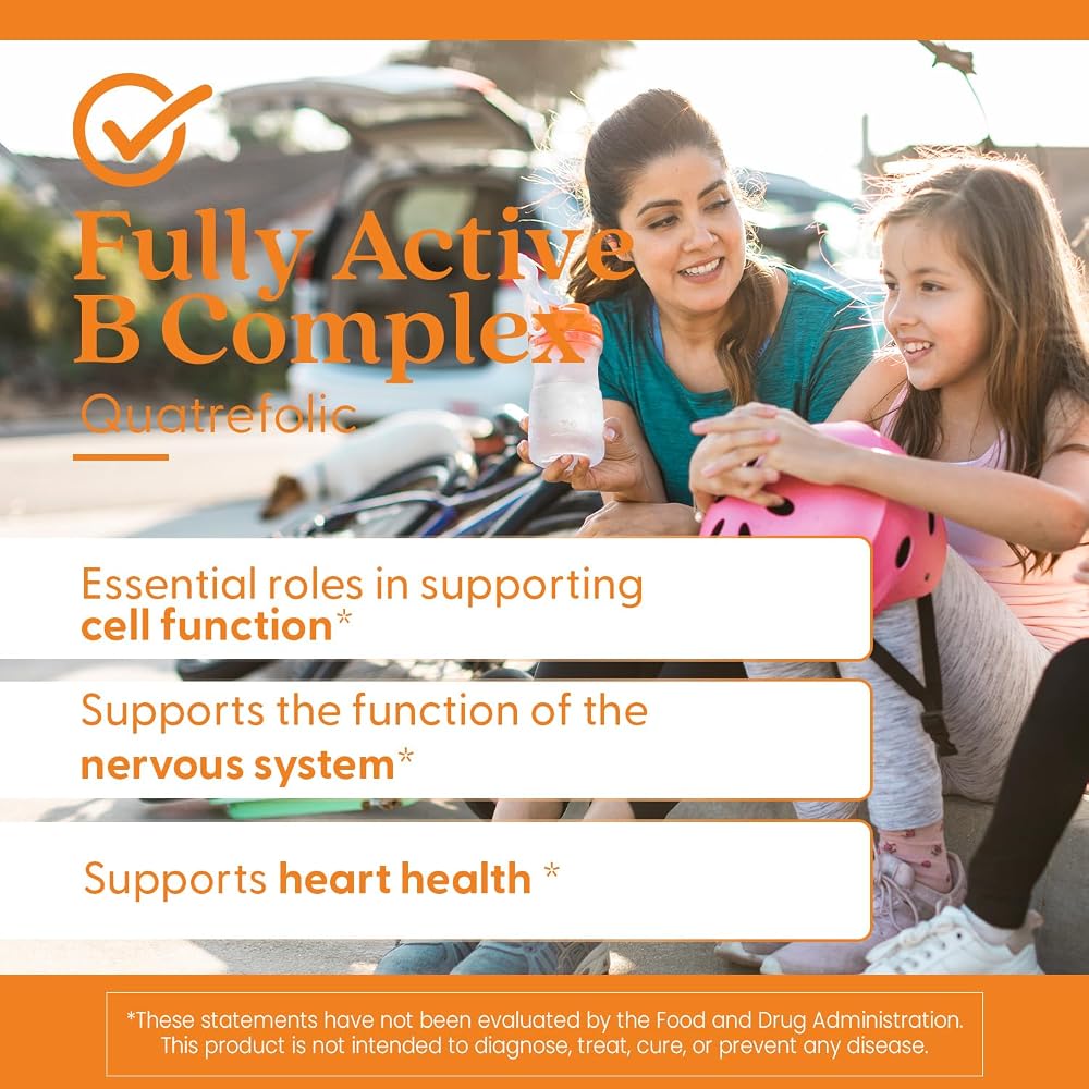 Doctor's BEST Fully Active Vitamin B Complex - 30 Vegetarian Capsules - image 7