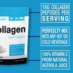 PEScience Collagen Peptides Powder Type I & III with Vitamin C - 11 oz - image 3