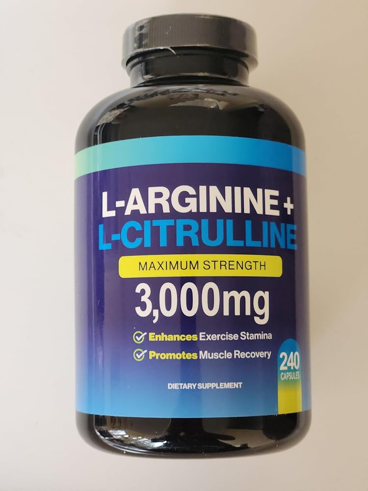 Nutriment Boutique L-Arginine L-Citrulline Complex 3000mg - 240 Capsules