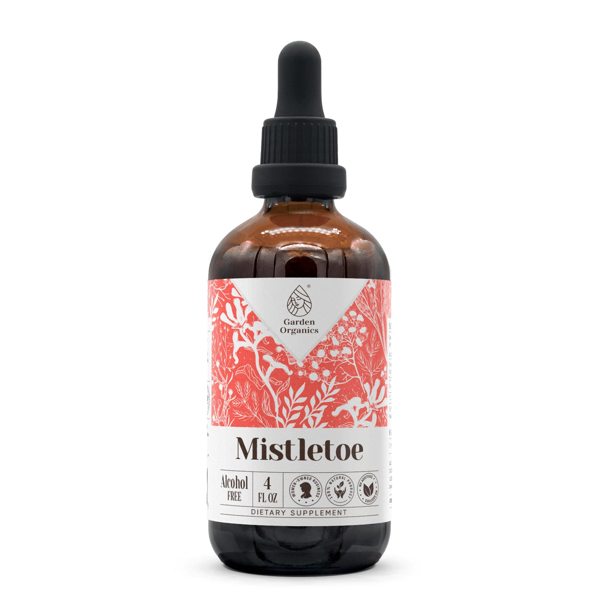 Garden Organics Mistletoe Alcohol-Free Natural Tincture Extract