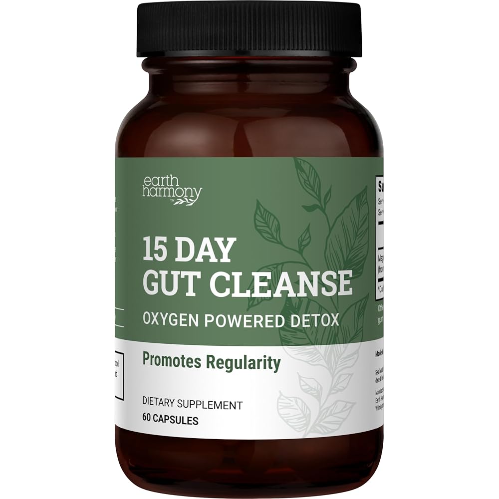 Earth Harmony Naturals 15 Day Gut Cleanse - 60 Capsules