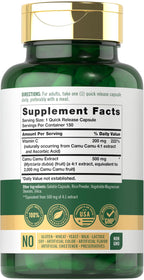 Carlyle Camu Camu with Vitamin C - 150 Capsules - image 2