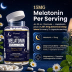 Lumen Naturals Sleep Simply Melatonin & Magnesium - 180 Capsules - image 8