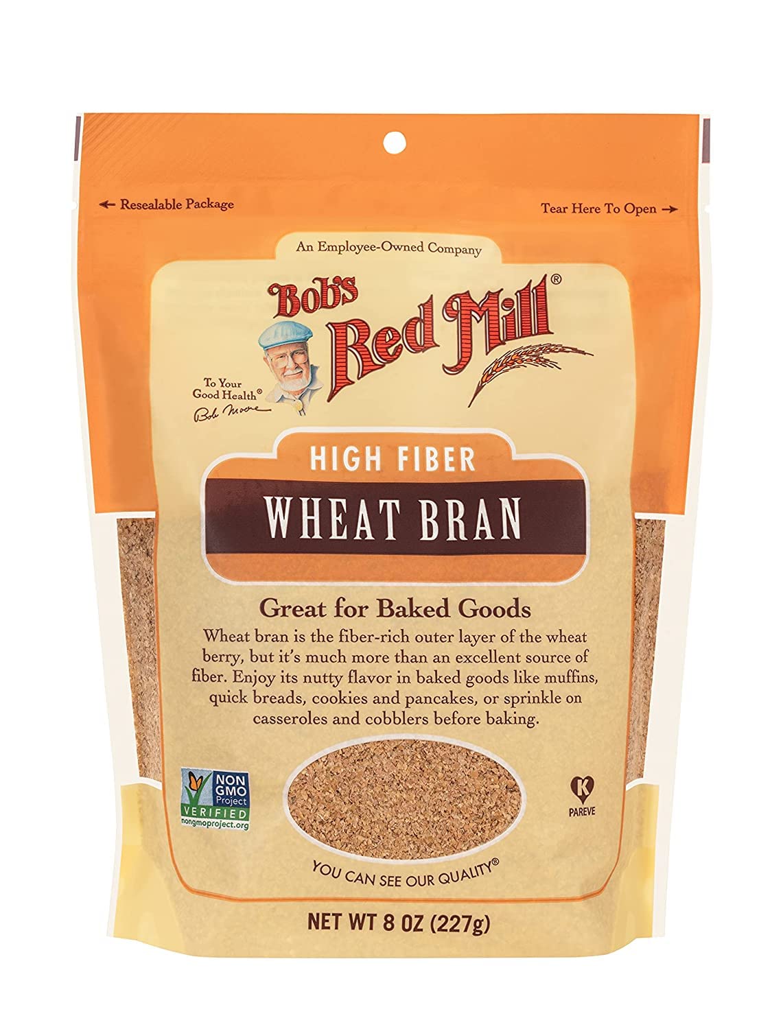Bob's Red Mill Wheat Bran Dietary Fiber - 8 oz