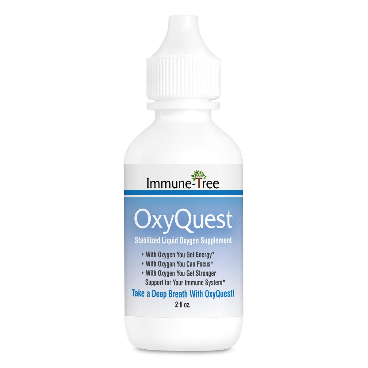 Immune-Tree Oxyquest Liquid Oxygen Mineral Drops - 2 fl oz