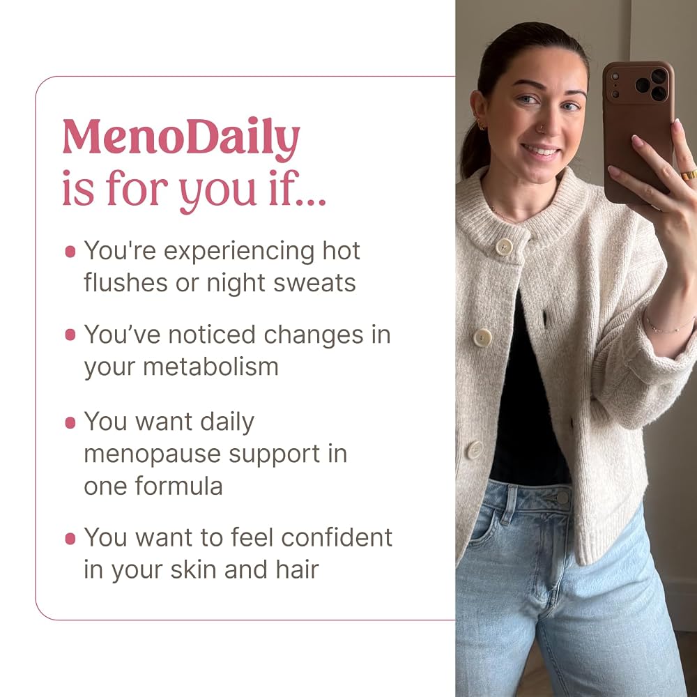 Happy Mammoth MenoDaily Menopause Multivitamin - 72 Capsules - image 4
