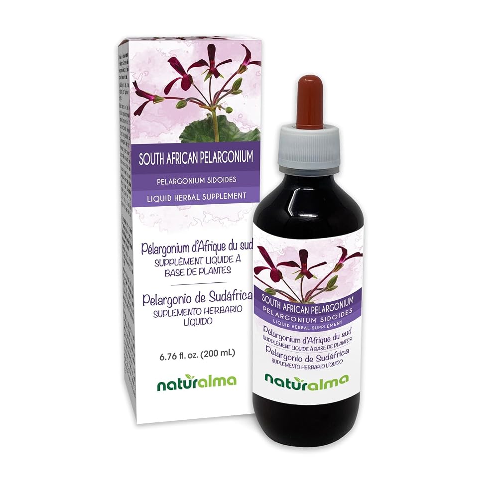 Naturalma South African Pelargonium Root Tincture - 6.76 fl oz