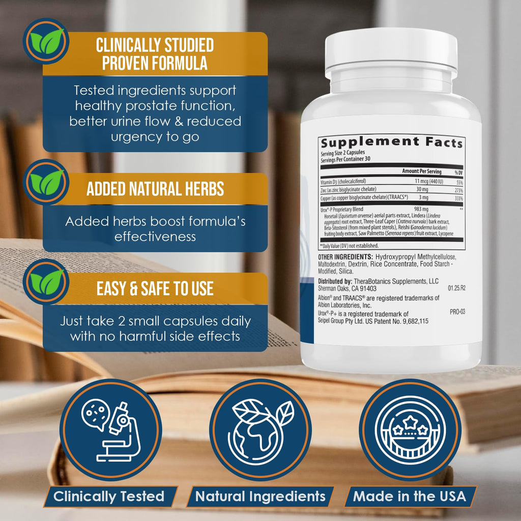 Therabotanics Ideal Prostate Plus Ultra Men's Prostate & Bladder