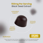 Dorado Nutrition Black Seed Oil Gummies Immune Support - 60 Count - image 4