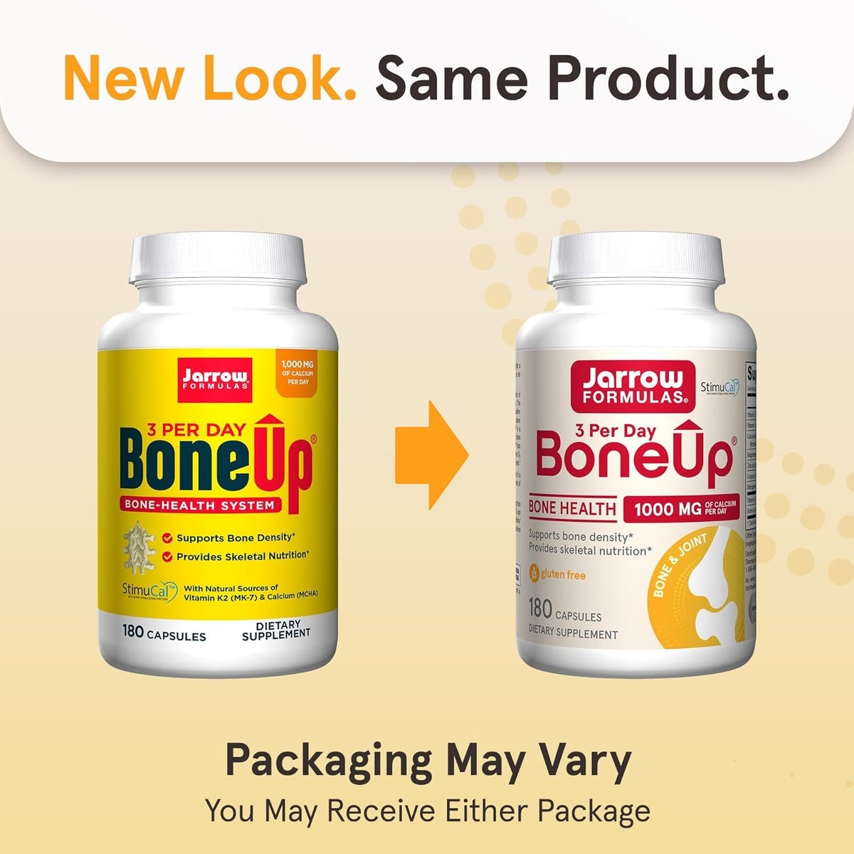 Jarrow Formulas BoneUp Three Per Day Bone Health - 180 Capsules - image 2