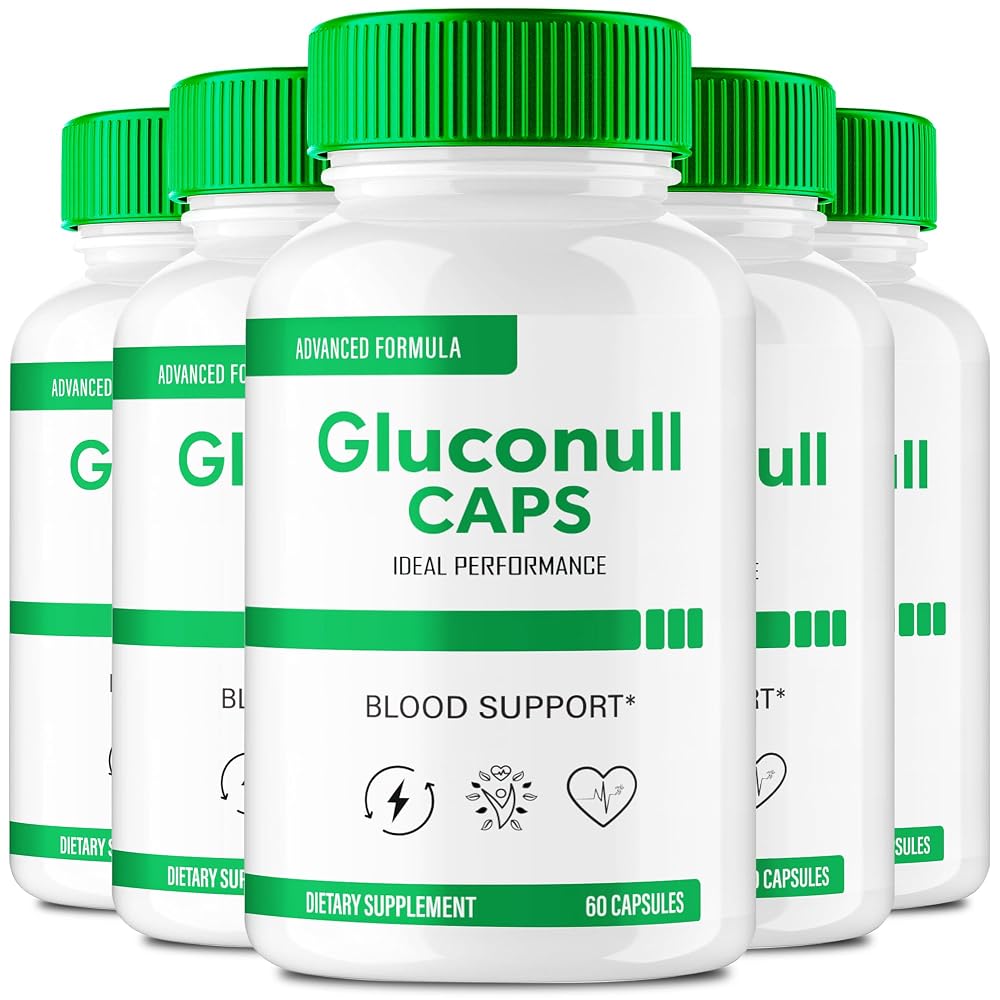 IDEAL PERFORMANCE Gluconull Capsules All Natural Formula - 300 Count