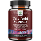 Natures Craft Uric Acid Cleanse Support with Green Coffee Beans - 90 Capsules