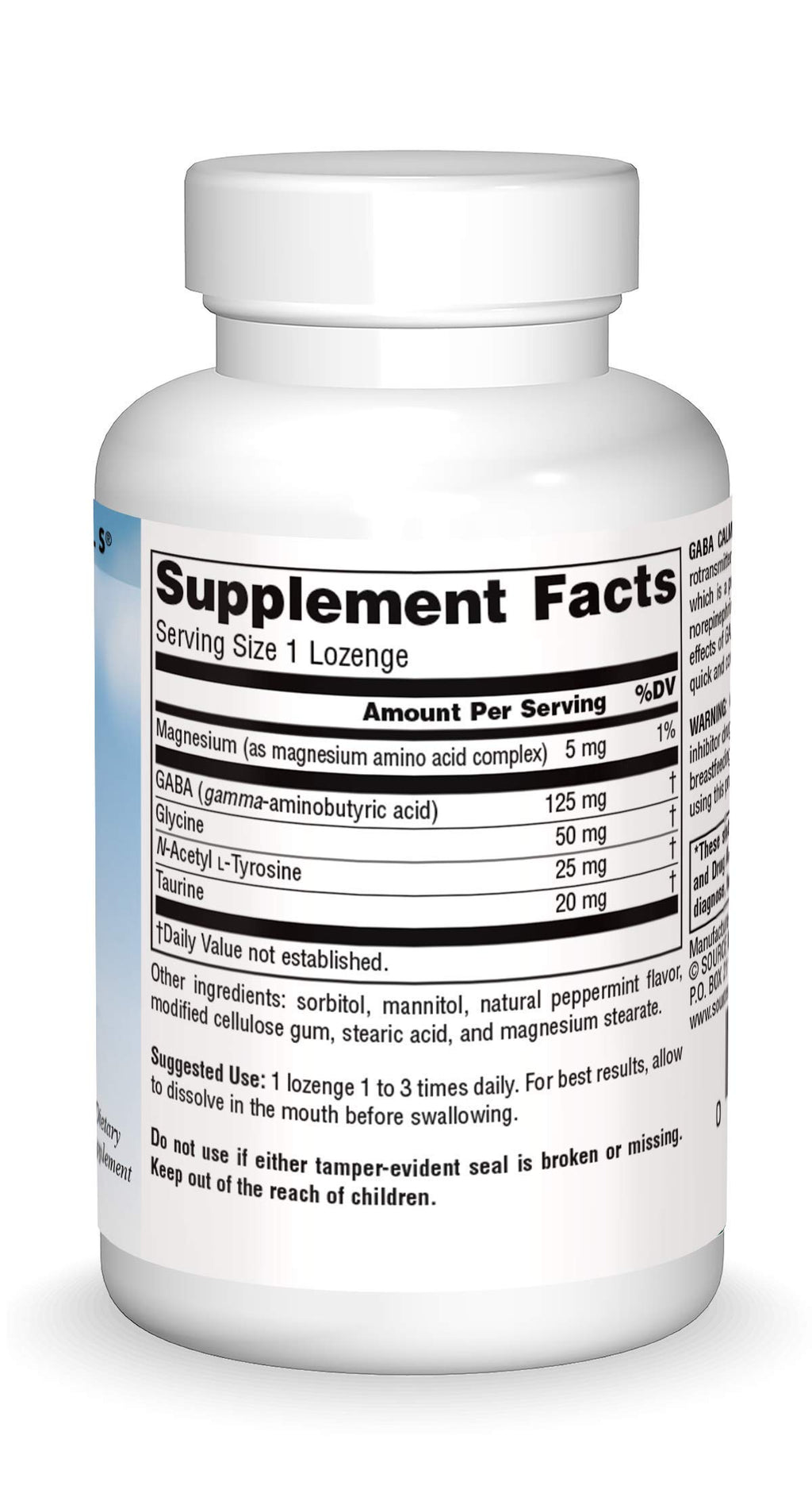 Source Naturals GABA Calm Mind Lozenges - 30 Count - image 3