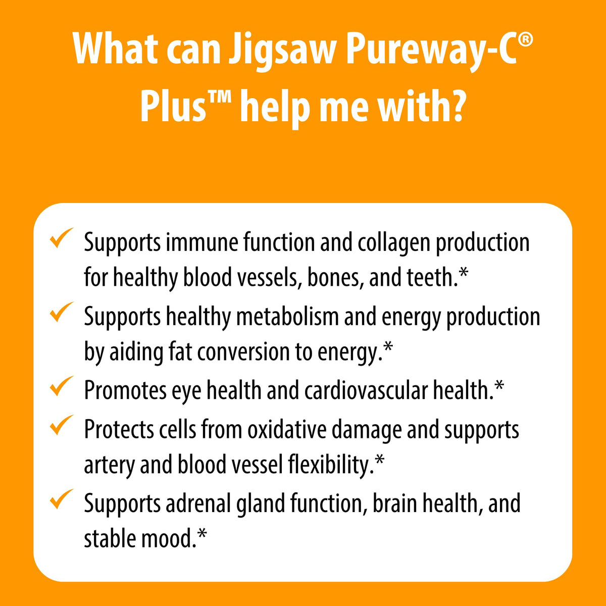 Jigsaw Health Pureway-C Plus Vitamin C with L-Lysine - 120 Capsules - image 7