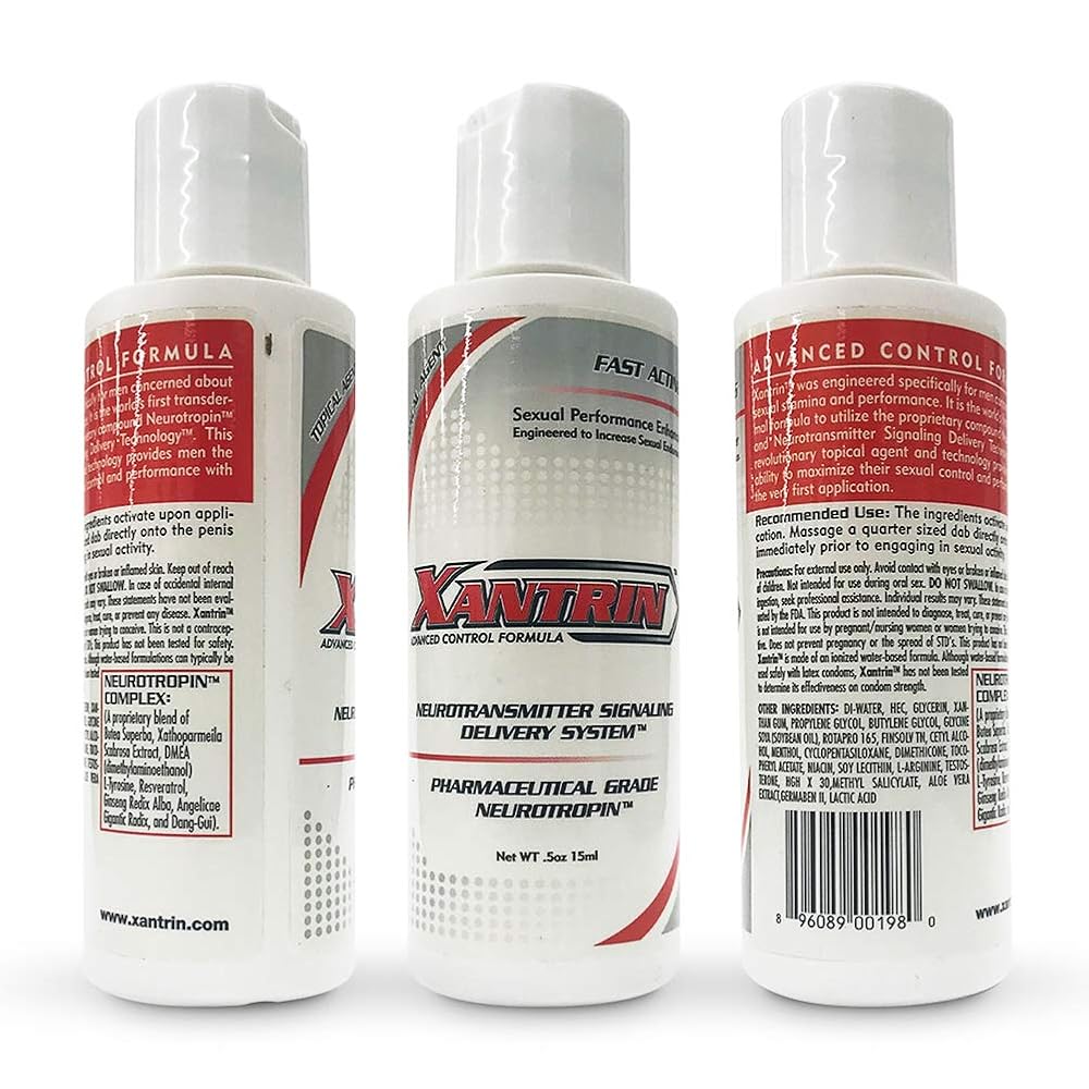 Xantrin Penile Performance Duration Cream with Butea Superba - 5oz