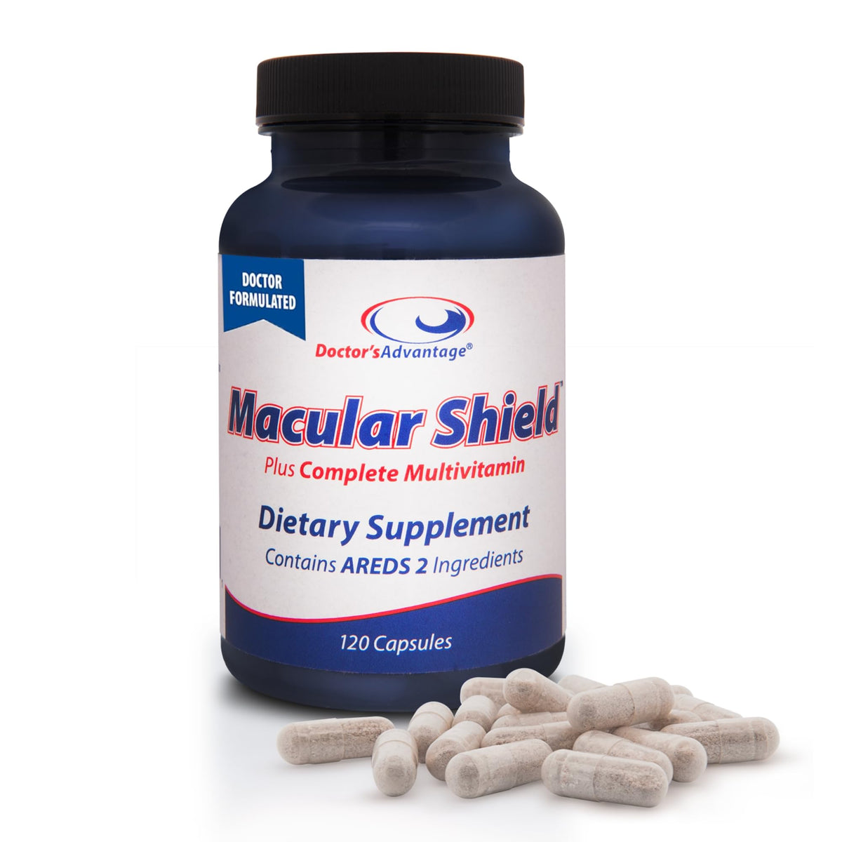 Doctor's Advantage Macular Shield Eye Vitamins + Multivitamin - 120 Capsules