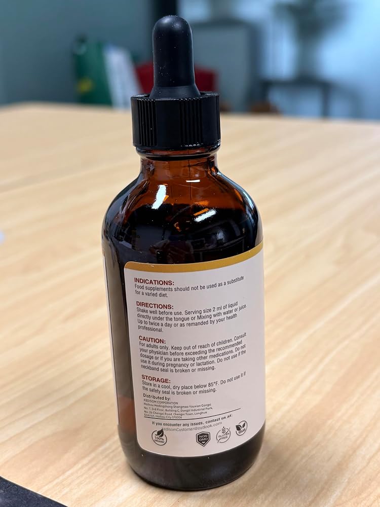 KEDISOM 12-in-1 Berberine Supplement Liquid Drops