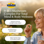 Simple Promise Cholibrium 9-in-1 Mushroom Complex - 60 Capsules - image 3