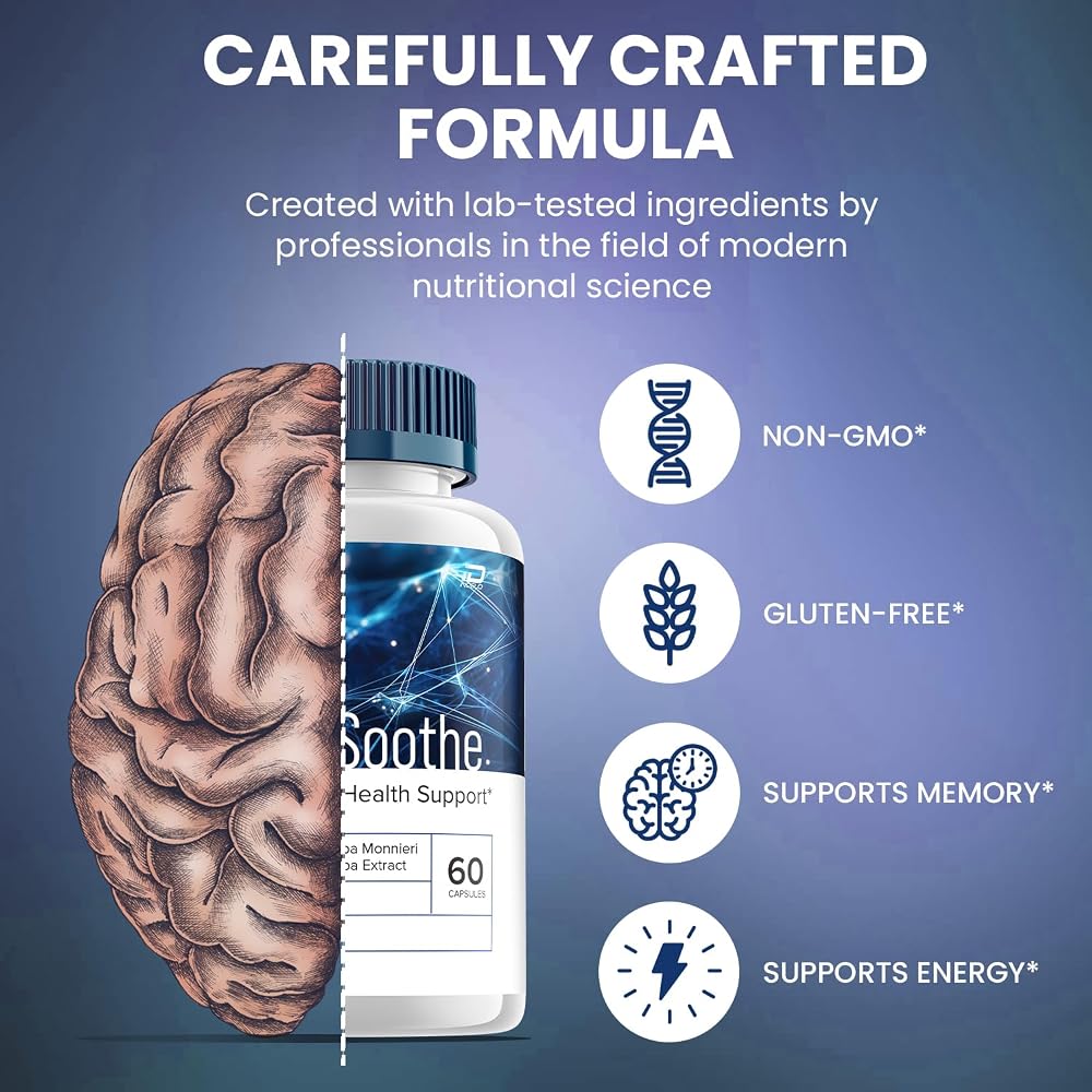 Indelo SciatiSoothe Brain Supplement - 180 Capsules - image 4