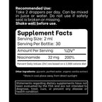 Think Above Liquid Vitamin B3 (as Niacinamide) Supplement - Non Flush