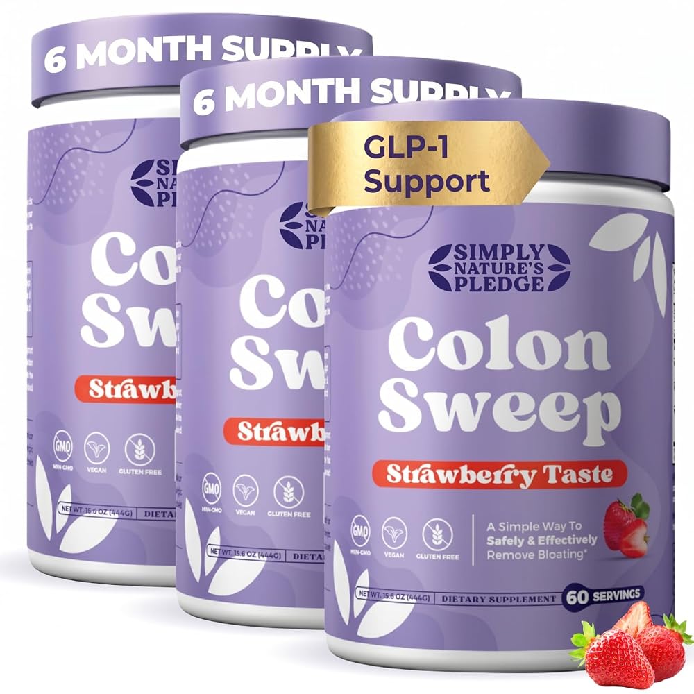 COLON SWEEP ColonSweep Psyllium Husk Powder Colon Cleanser - Vegan