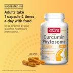 Jarrow Formulas Curcumin Phytosome 500 mg Joint Support - 120 Capsules - image 7