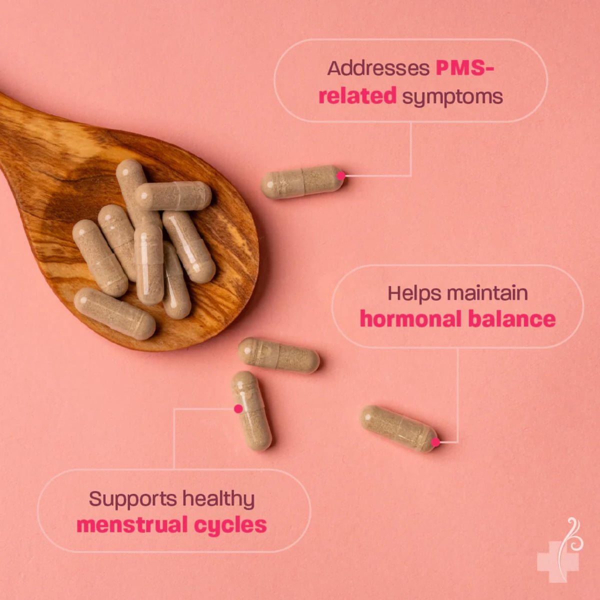 Redd Remedies Rhythm & Flo Hormonal Balance - 60 Capsules - image 4