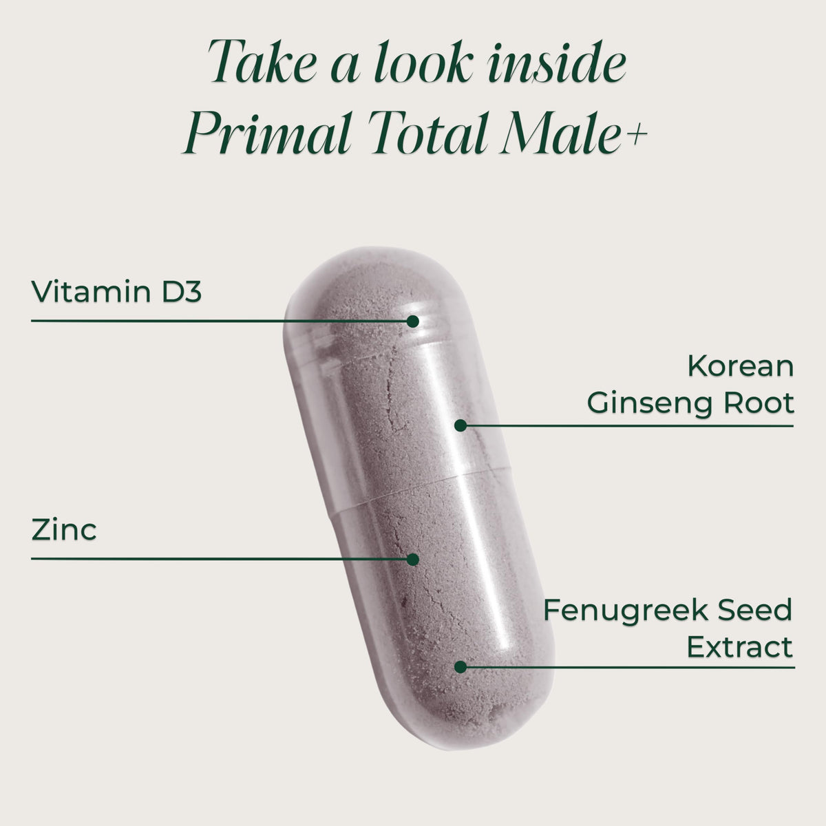 Primal Harvest Total Male+ - Daily Supplement