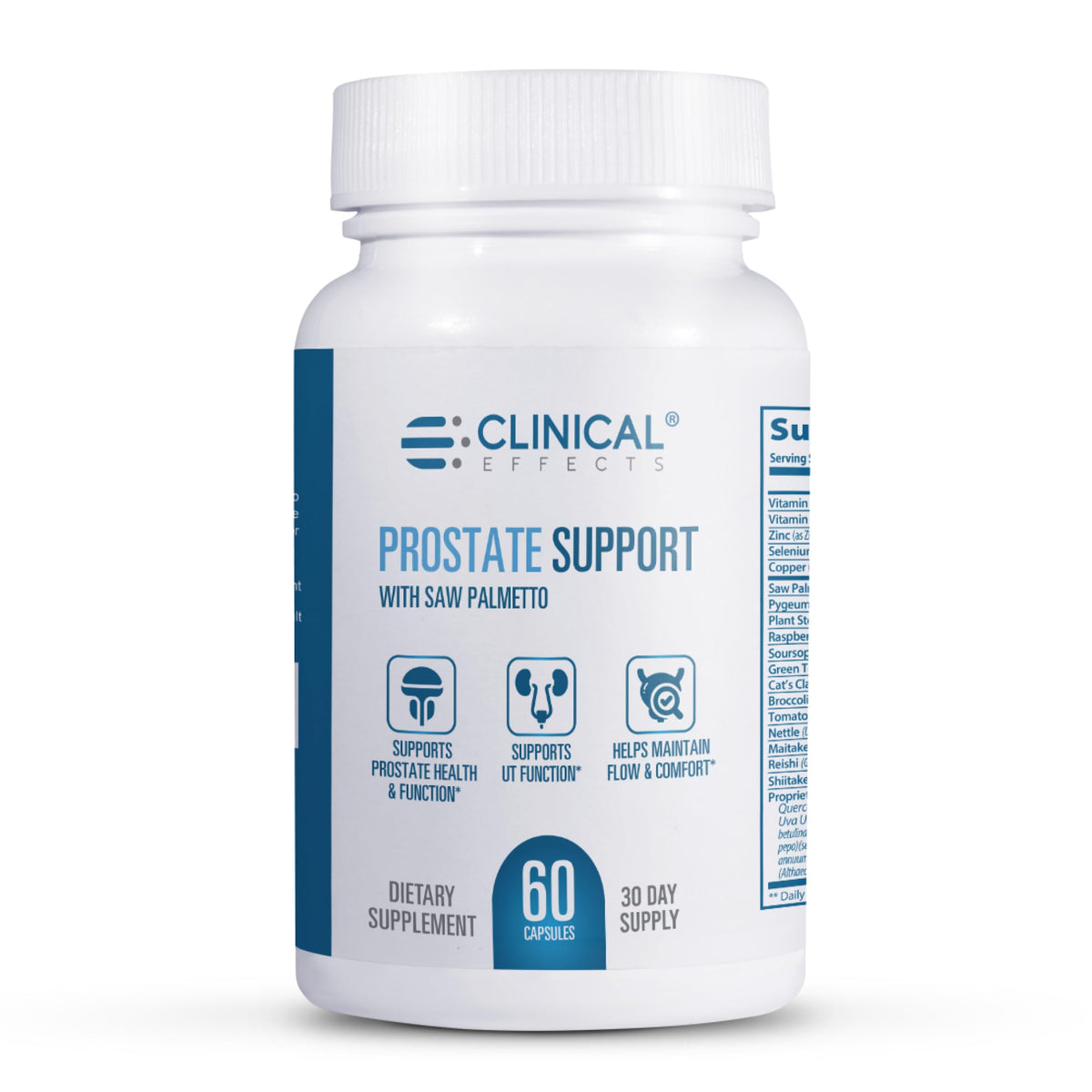 Clinical Effects Prostate Health Supplement - 60 Capsules