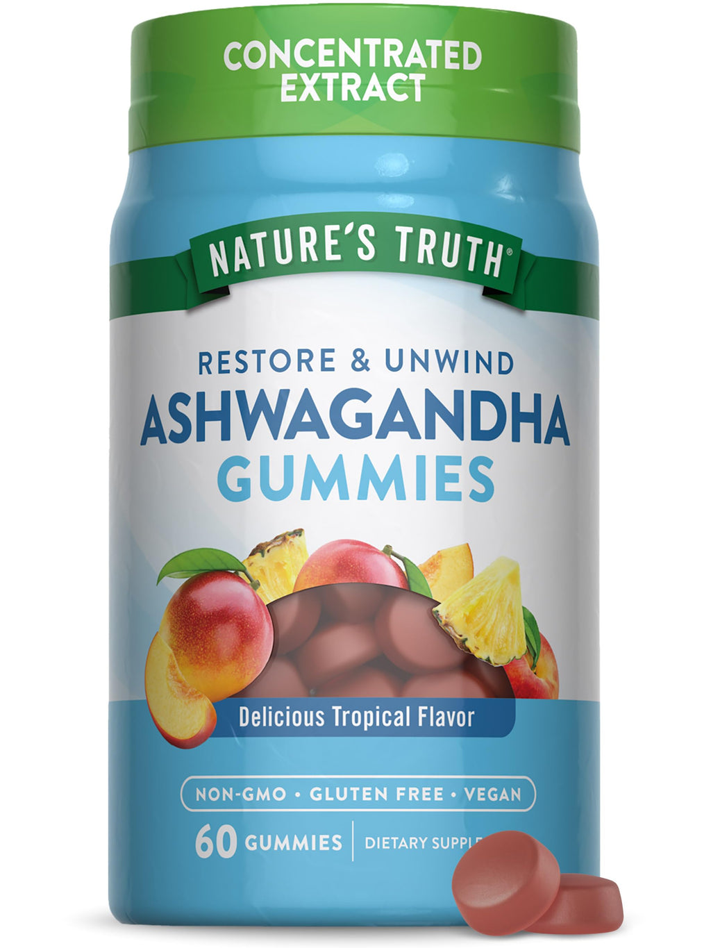Nature's Truth Ashwagandha Gummies - 60 Count