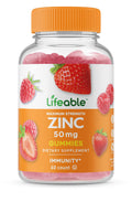 Lifeable Zinc 50mg Gummies Immune Support - 60 Count
