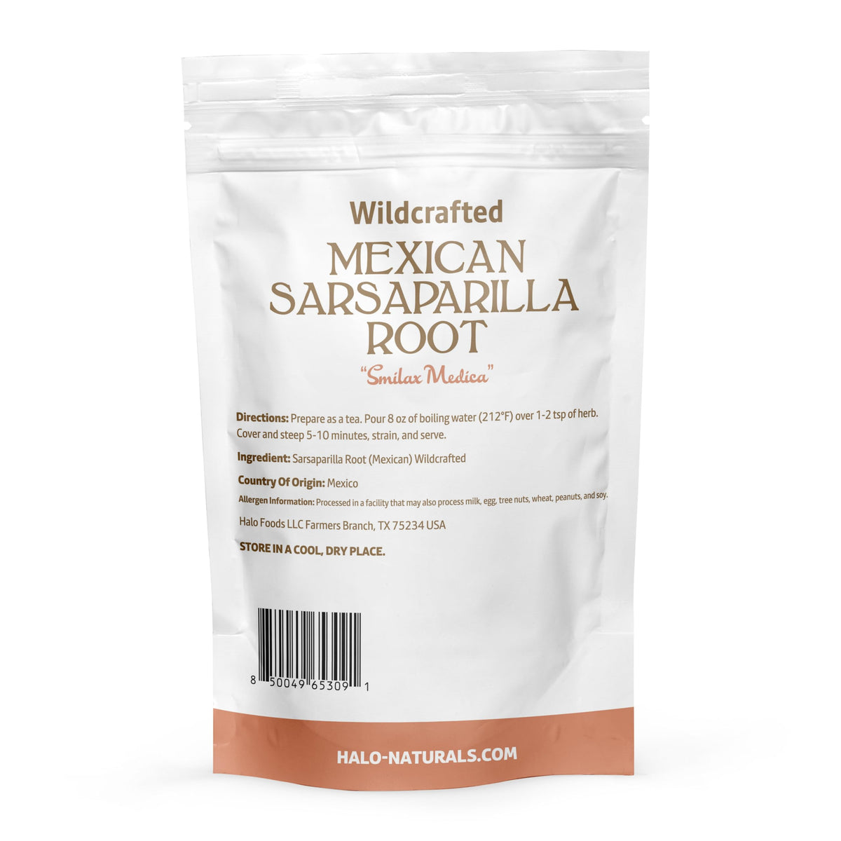 Halo Naturals Sarsaparilla Root Wildcrafted Cut & Sifted - 4 oz - image 3