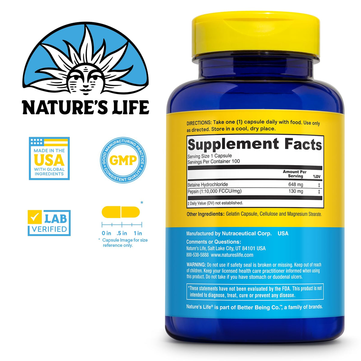 Nature's Life NUTRITIONAL_SUPPLEMENT