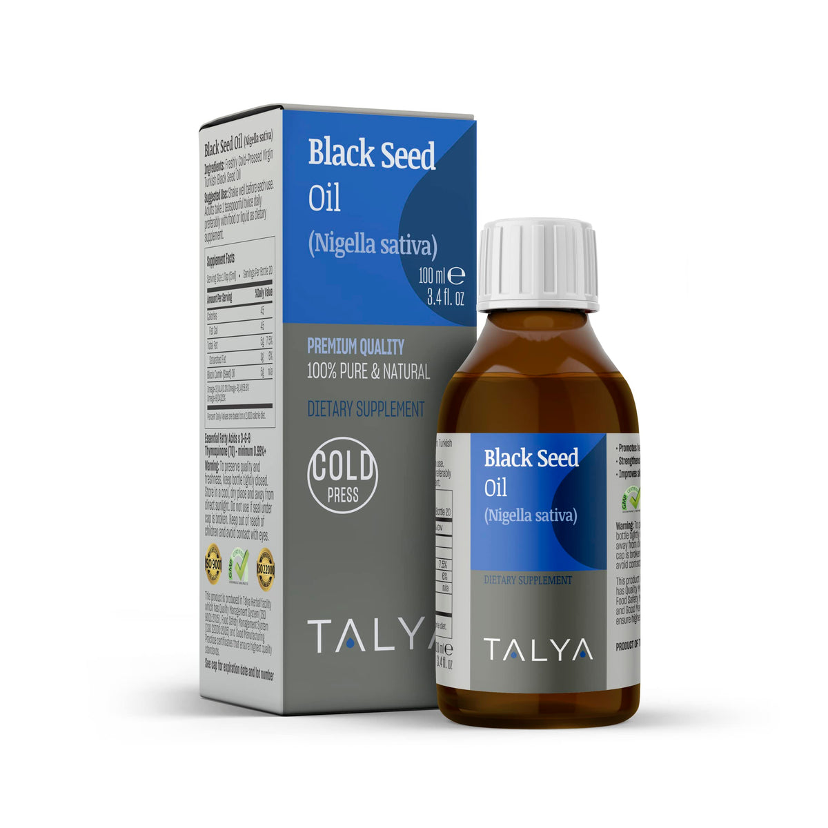 TALYA Black Seed Oil Immune Support - 100 ml