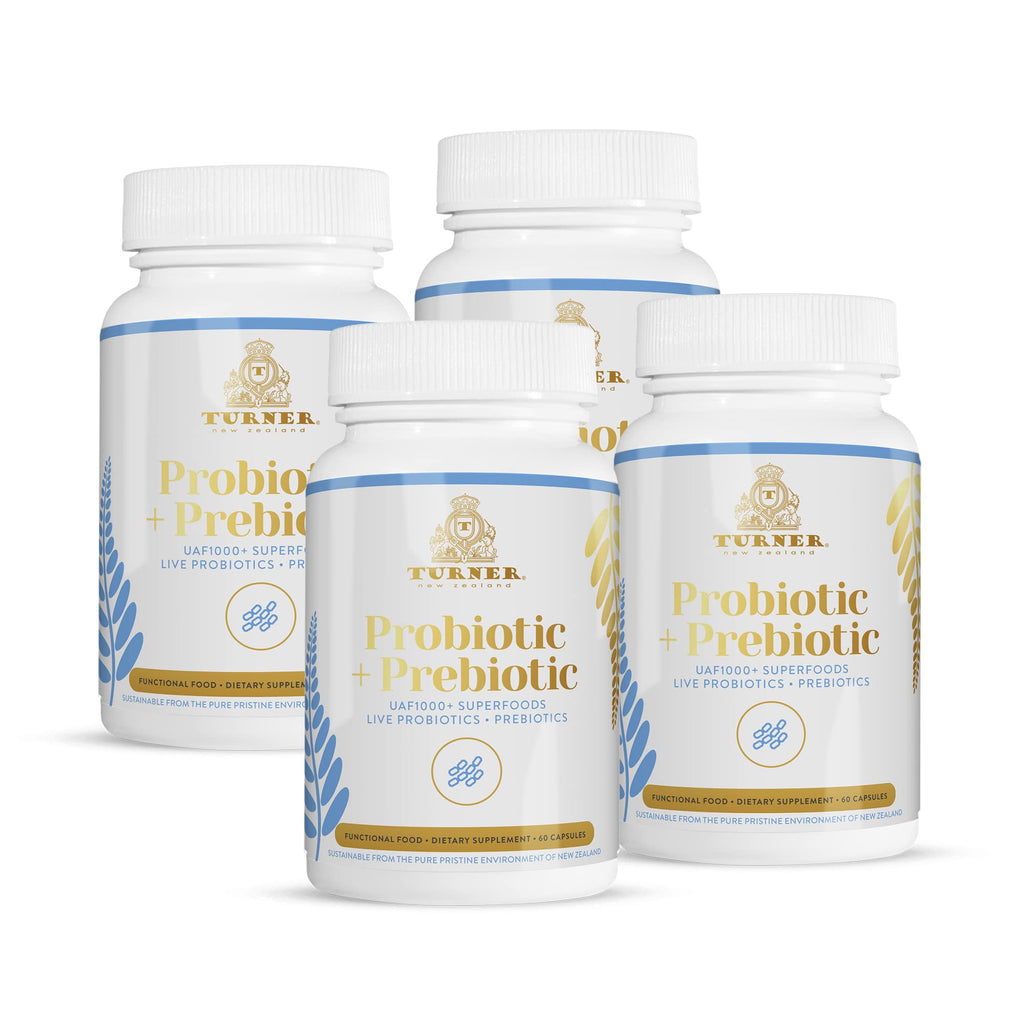 TURNER Probiotic+Prebiotic 60 Billion CFU 18 Strains - 360 Softgels
