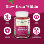 Natures Craft Vitamin E Gummies for Skin Care - 90 Count - image 3