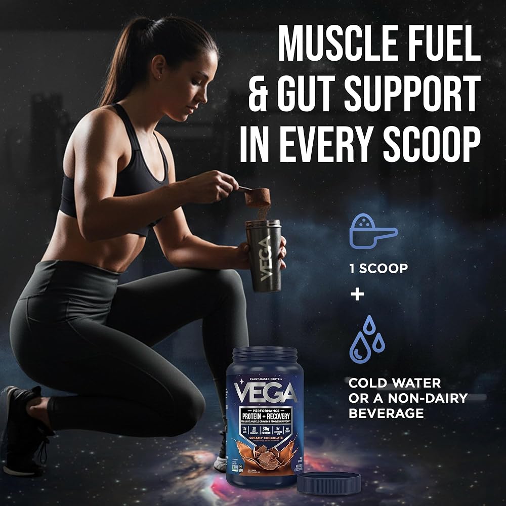 Vega Protein + Recovery Mocha Plant-Based Protein Powder - Pack of 12 - image 6