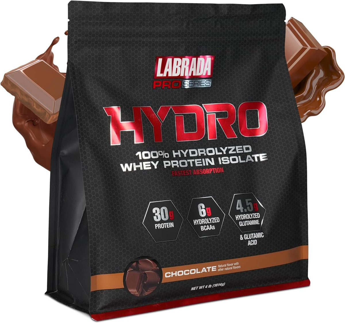 Labrada Hydro 100% Pure Hydrolyzed Whey Protein Isolate Powder