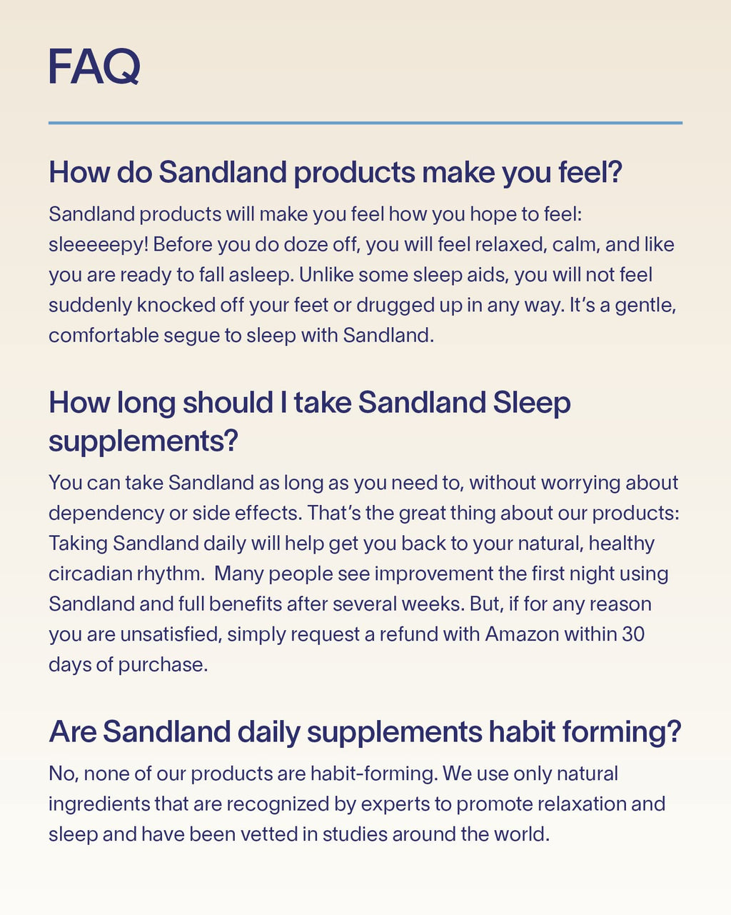 Sandland Stay Asleep Plus Melatonin Sleep Supplement - 30 Capsules - image 5