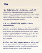 Sandland Stay Asleep Plus Melatonin Sleep Supplement - 30 Capsules - image 5